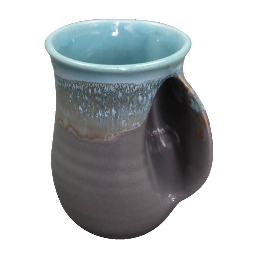 The Original Handwarmer Mug: Grasslands / Left Hand
