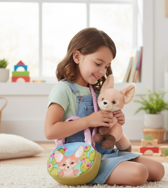 Purse & Plush Fennec Fox