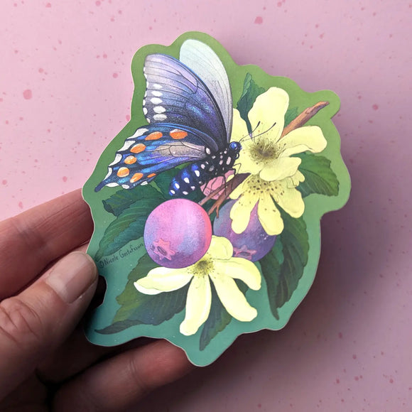 Juneberry Butterfly Sticker