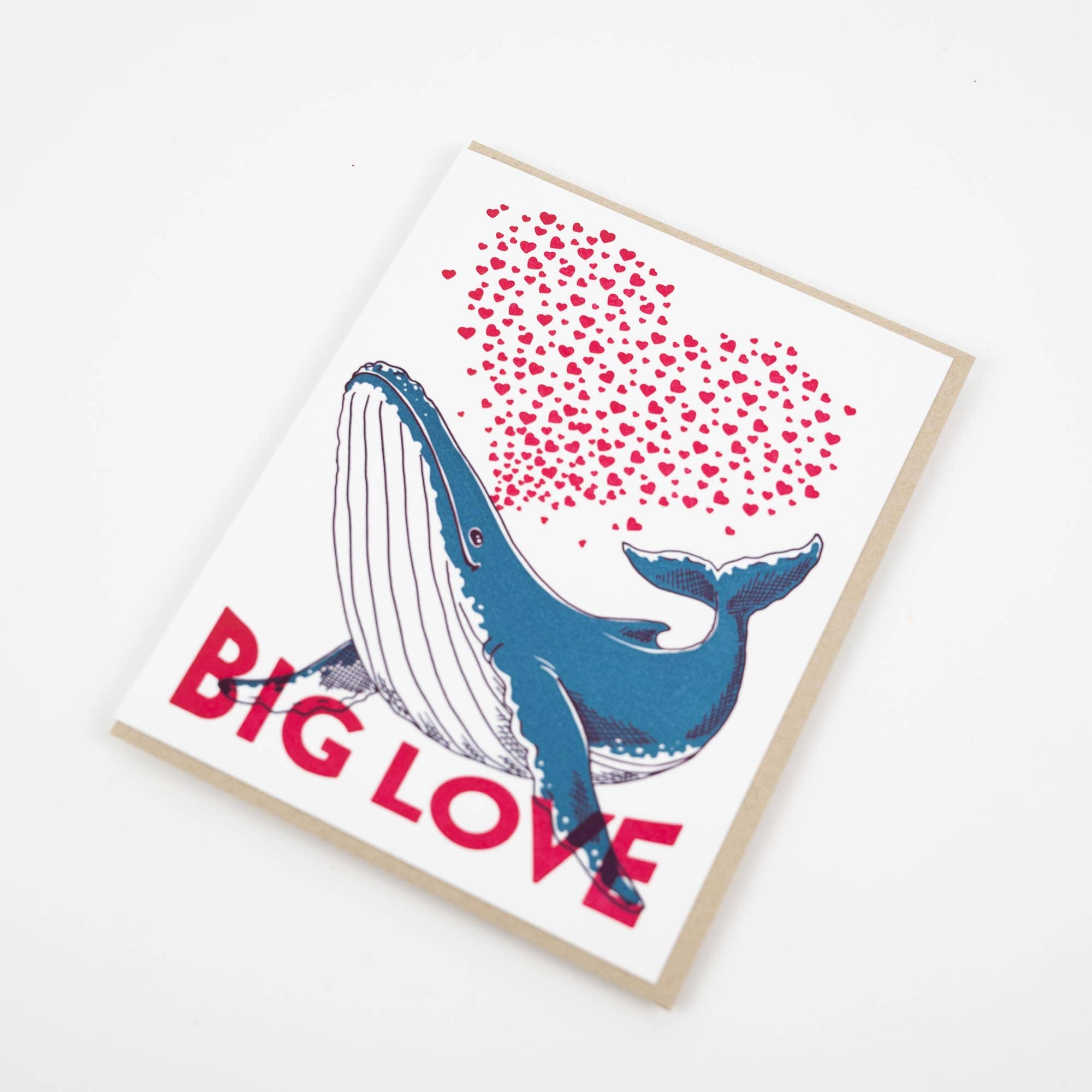 Big Love Whale Card