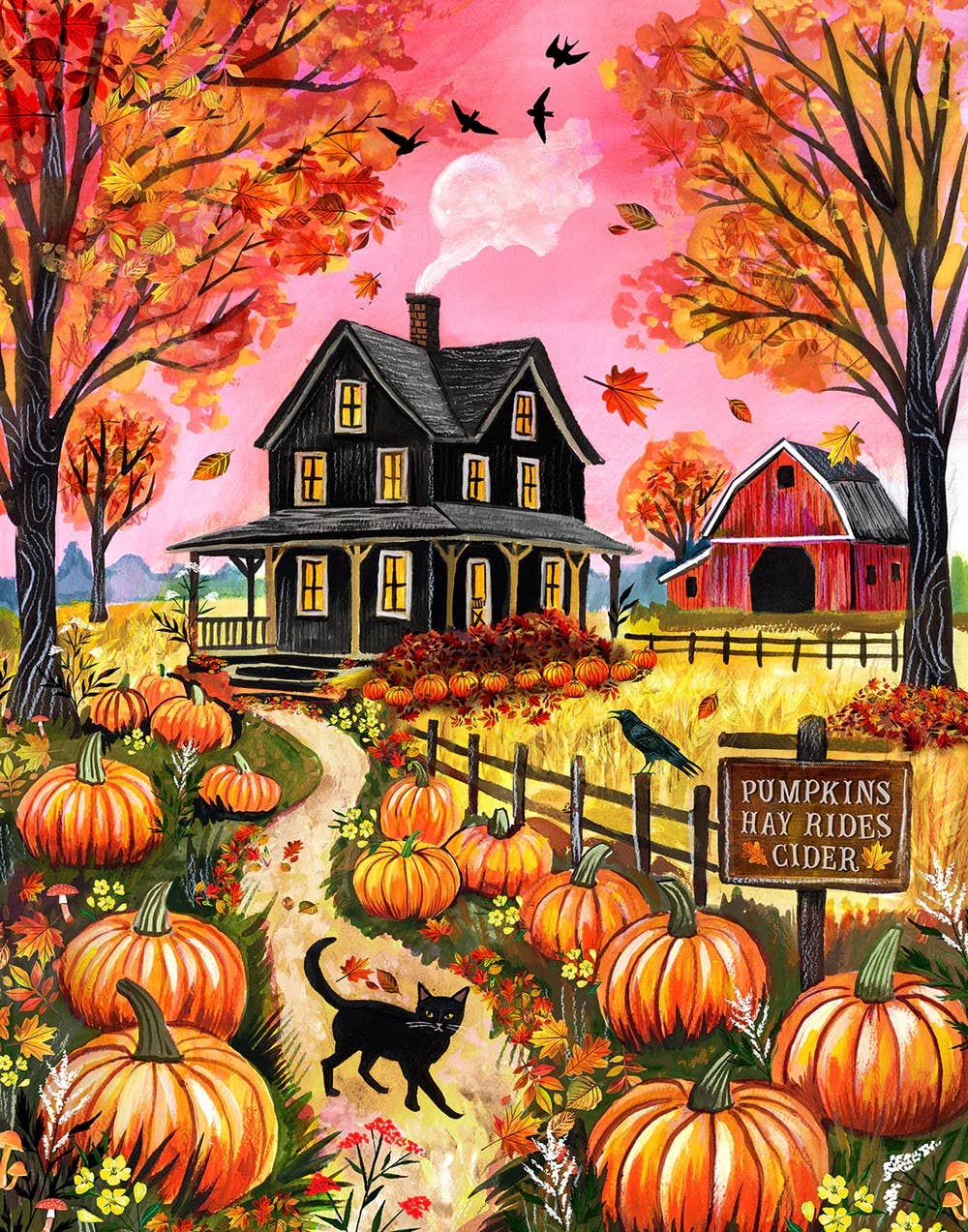 Pumpkin Patch: 8 x 10