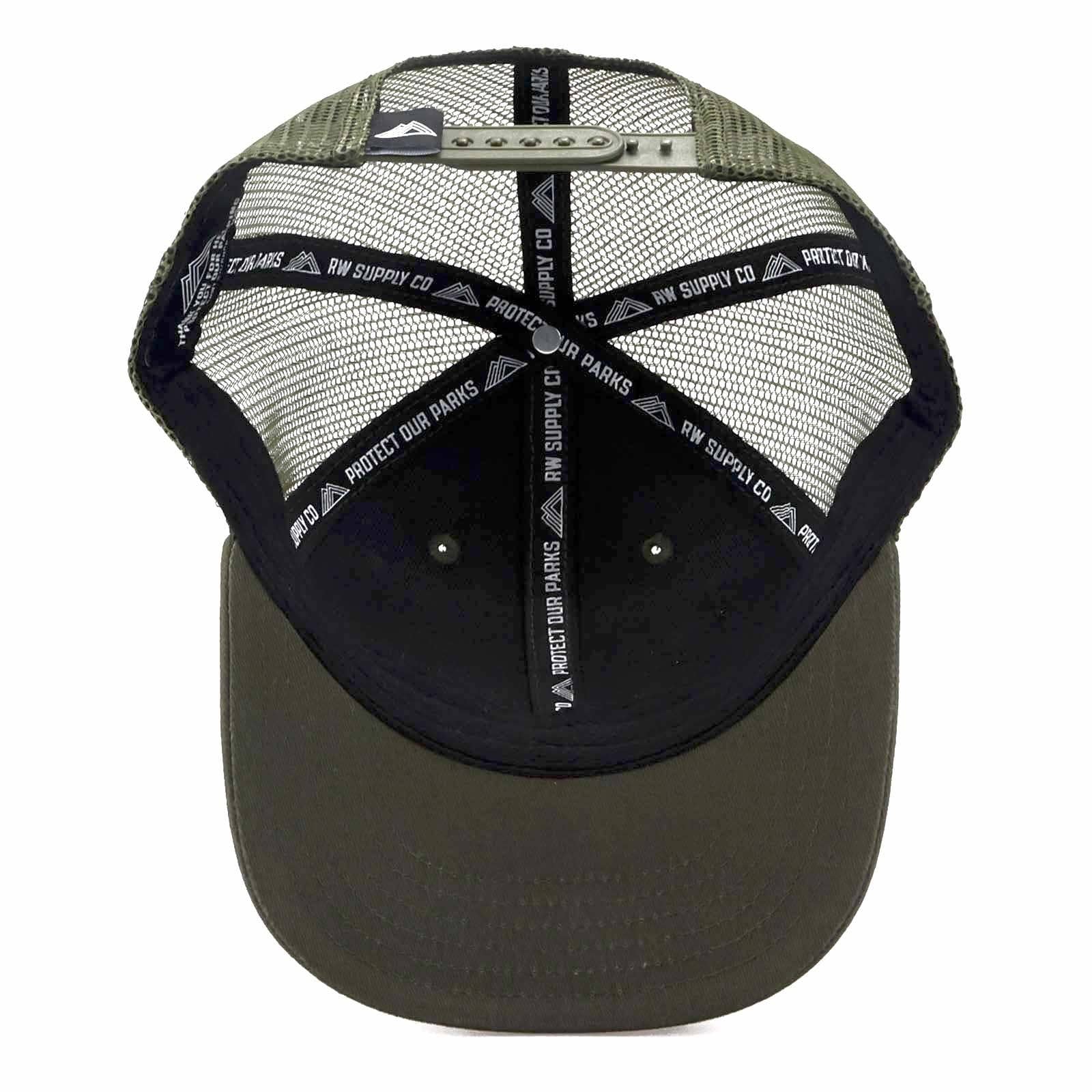 Mount Rainier National Park Est 1899 Trucker Cap