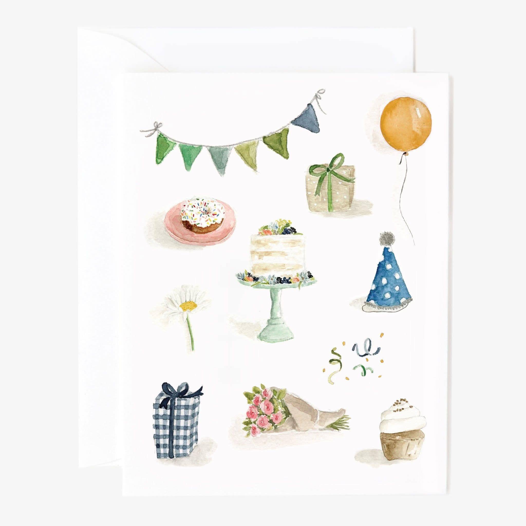 Celebrate notecard: Single card