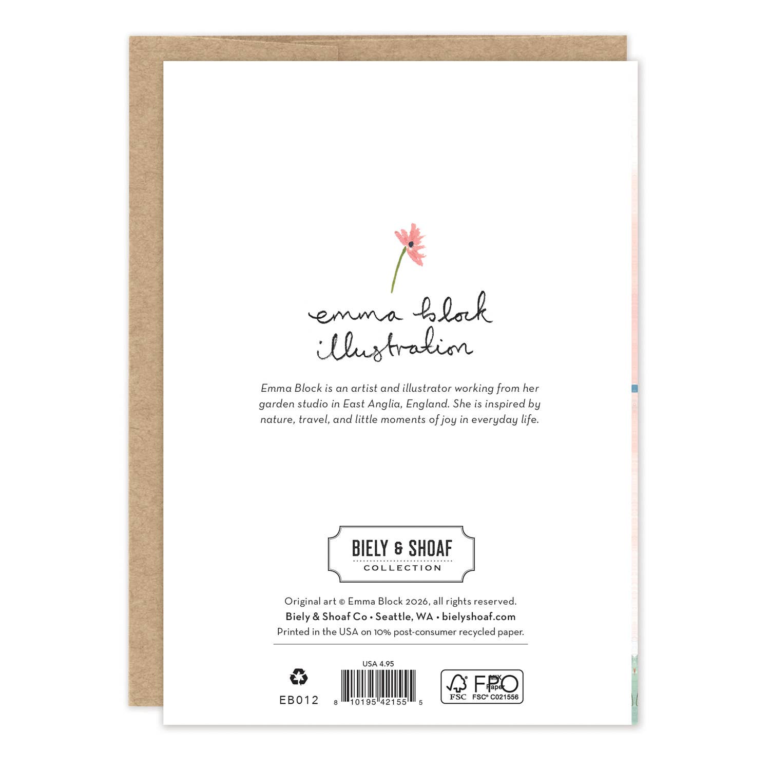 Lakeshore Sympathy Card