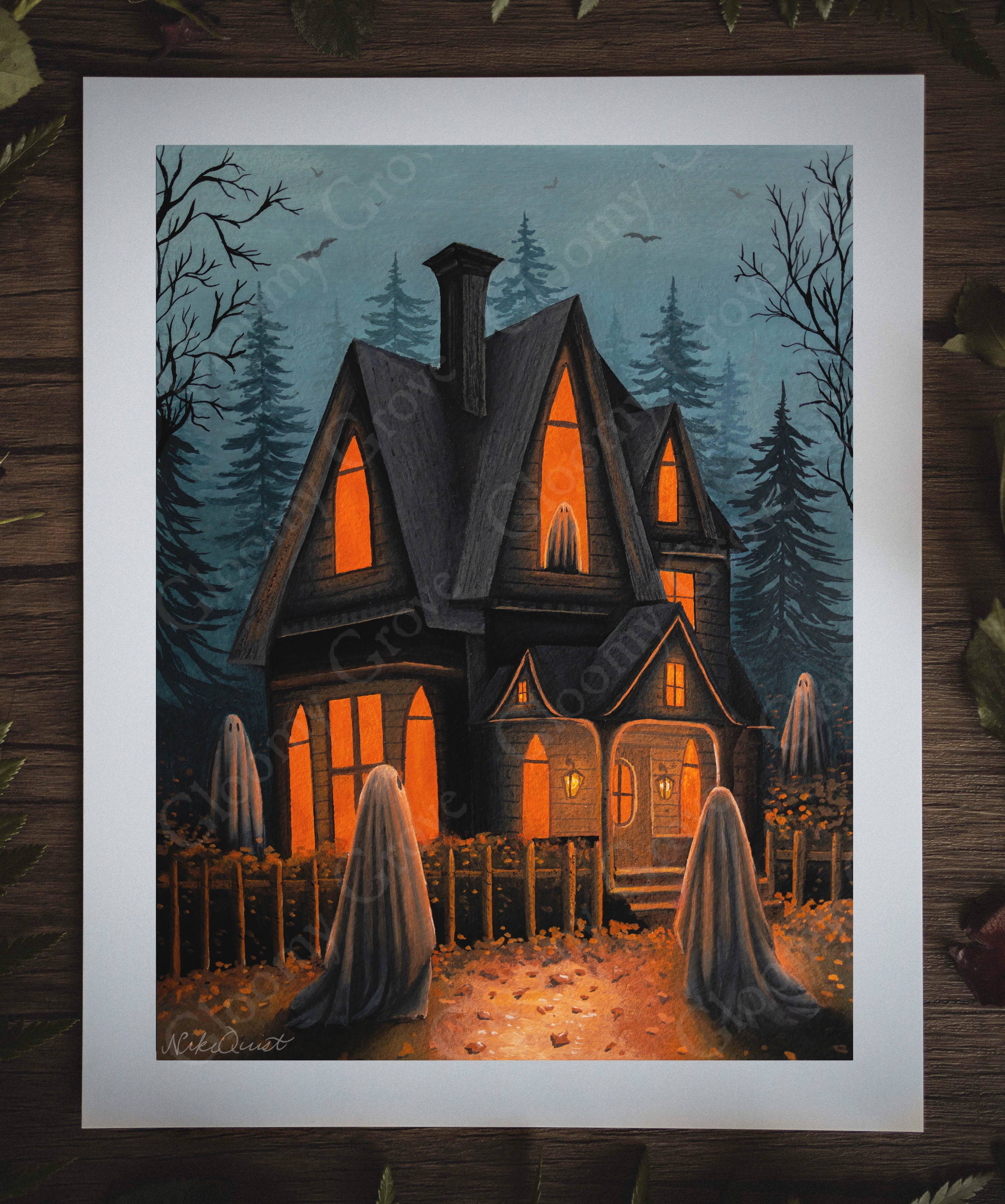 "When Darkness Falls" | Fine Art Print: 8x10