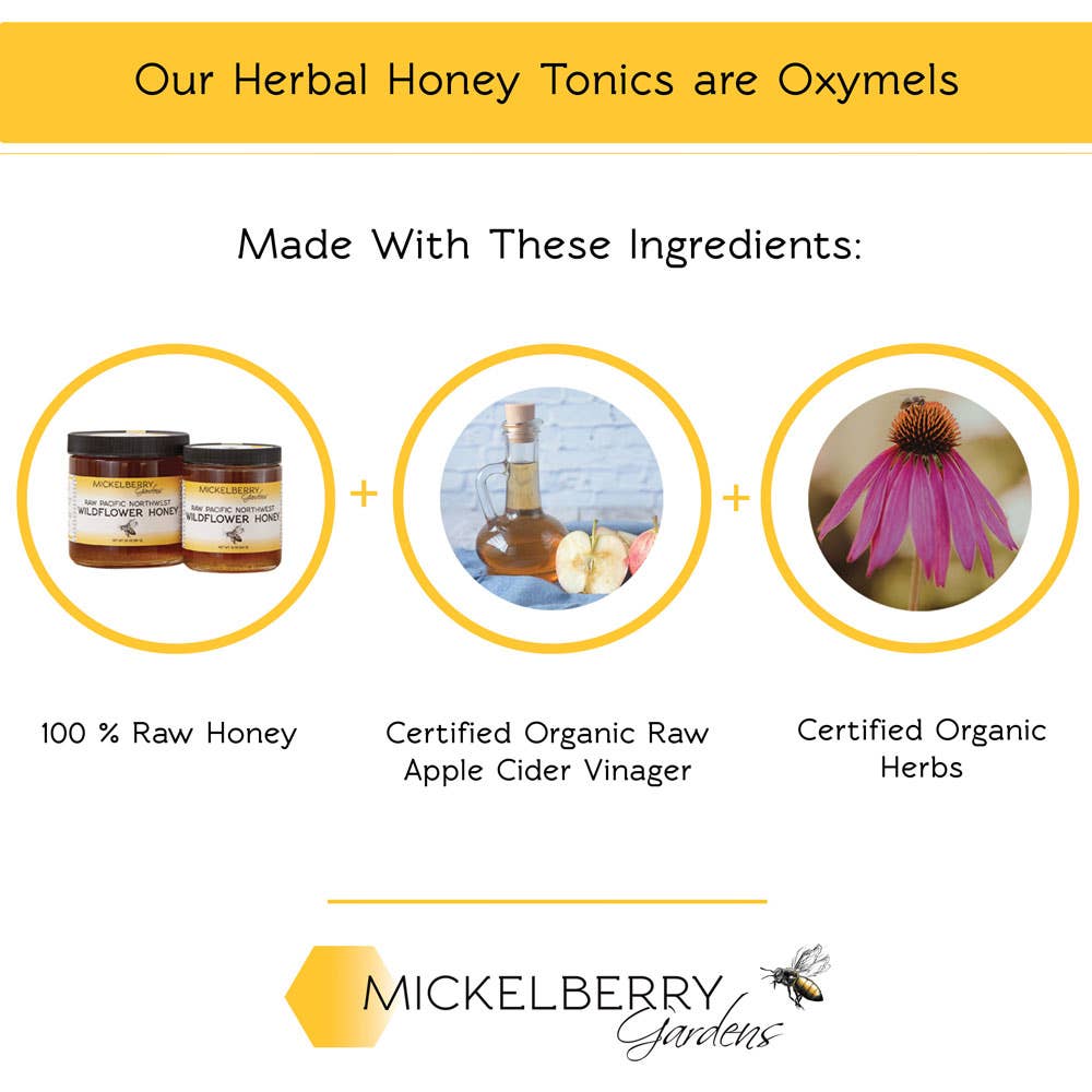 Ginger Honey Tonic — promotes healthy digestion: 4oz