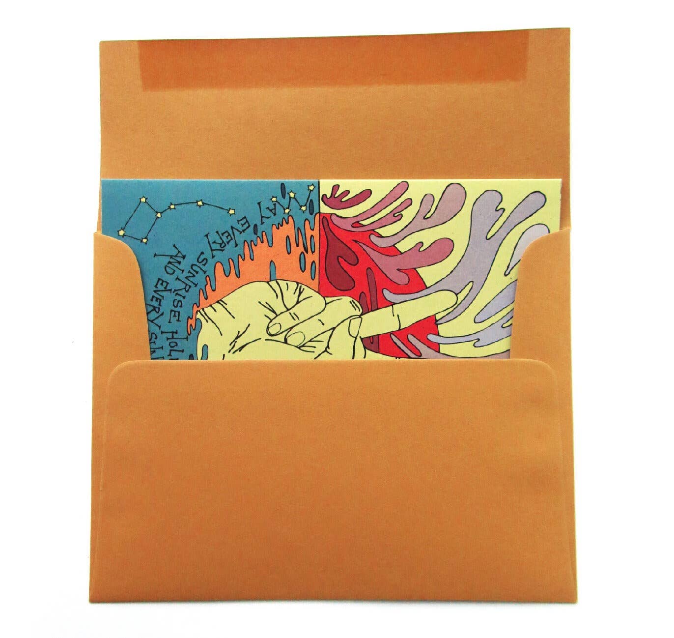 Peace Sunset Card