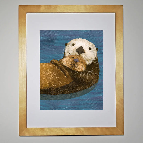 Studio Sardine: Cuddly Otters Art Print 8