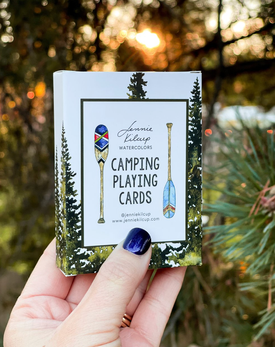 Camping Playing Cards