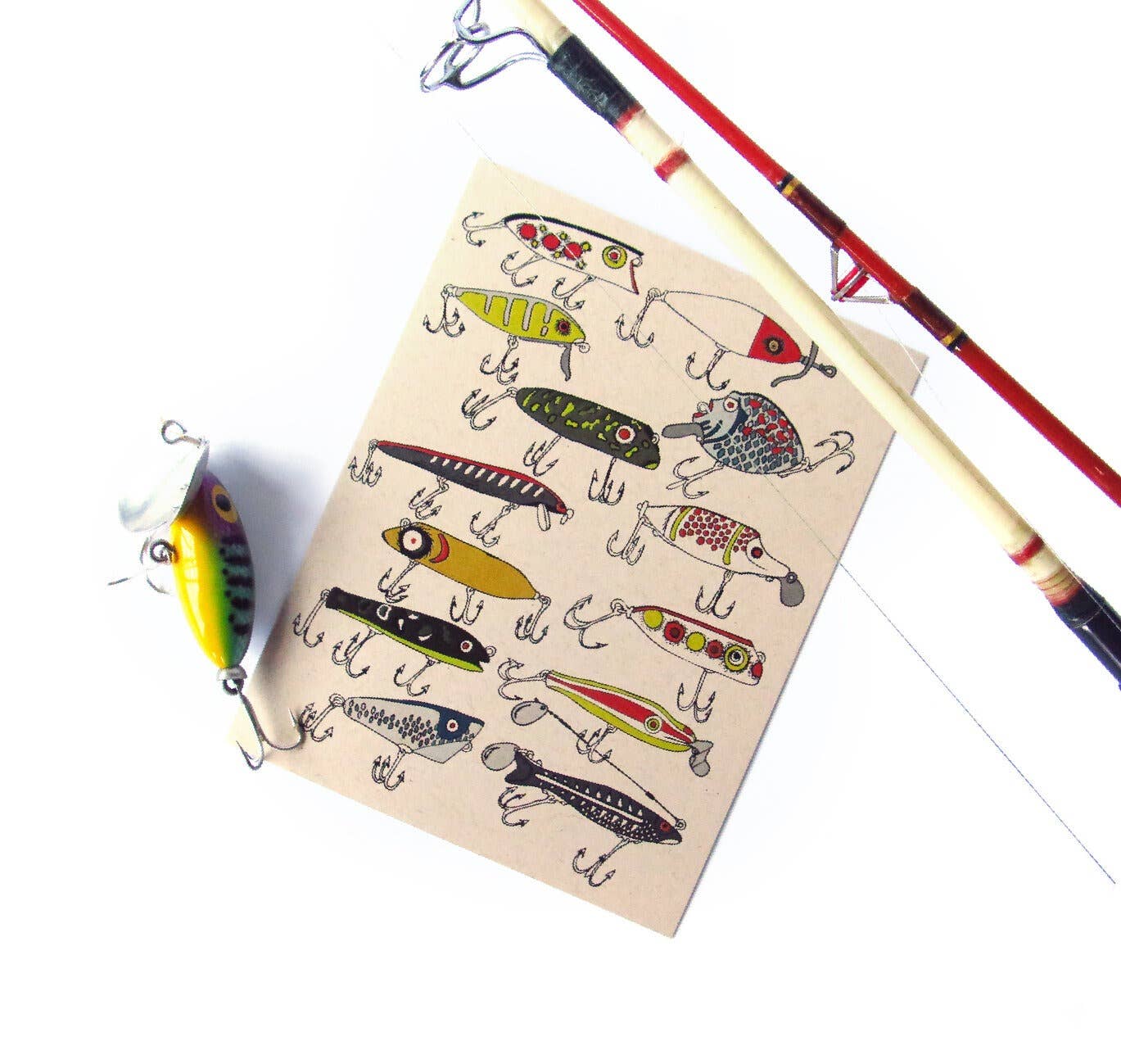 Fishing Lures Card