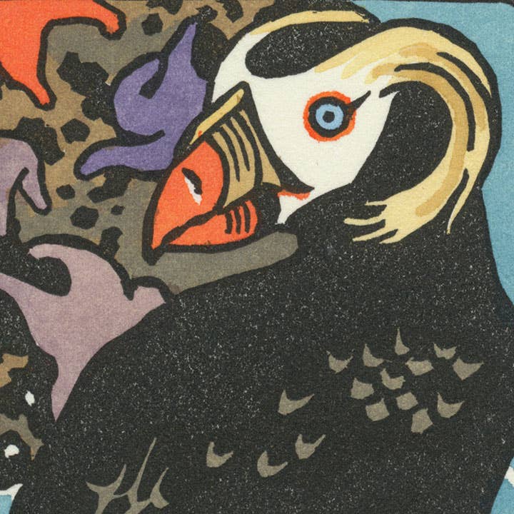 Tufted Puffin Card: Individual