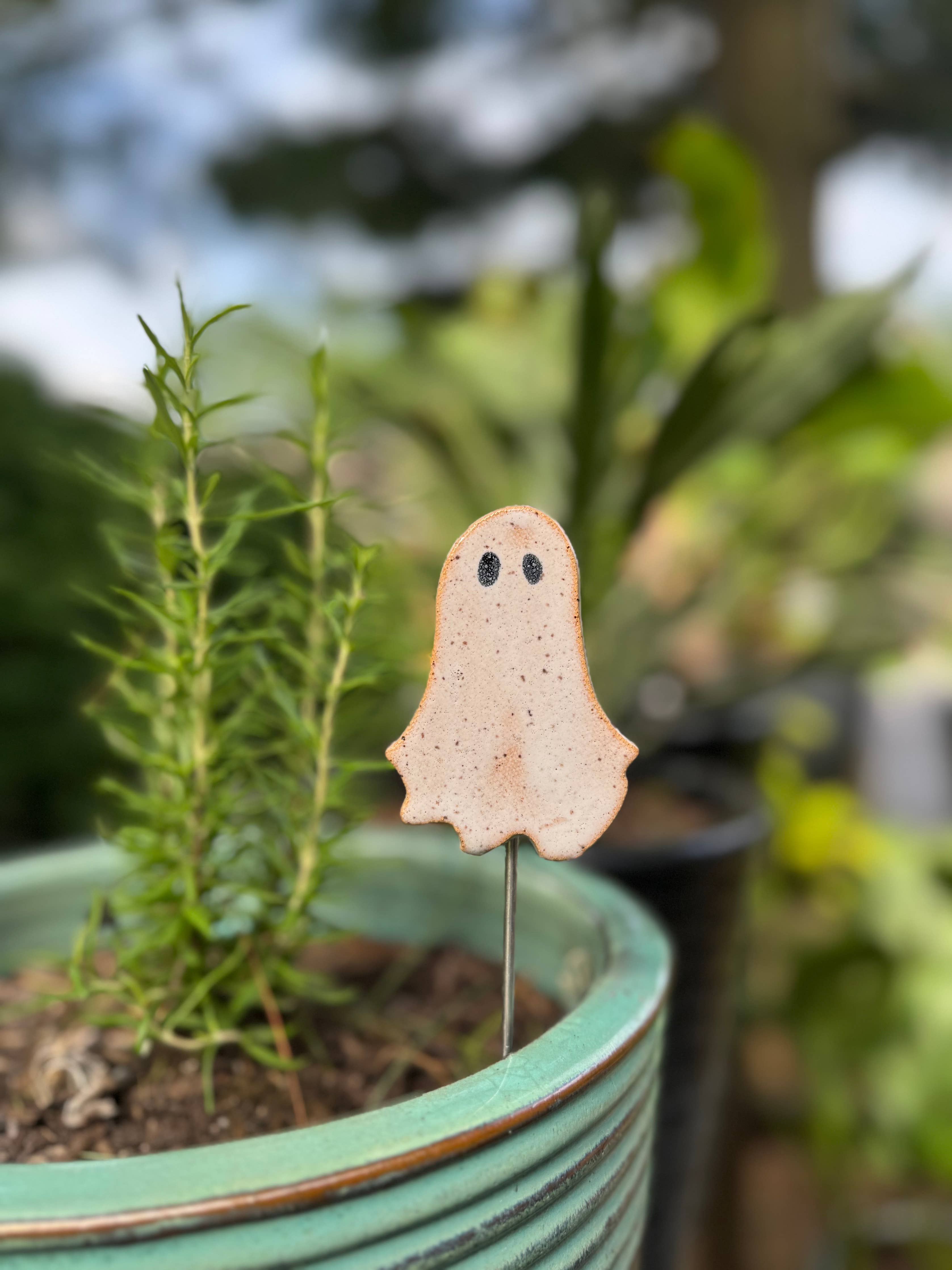 Plant Buddies -  Ghost - Fall Halloween Decor