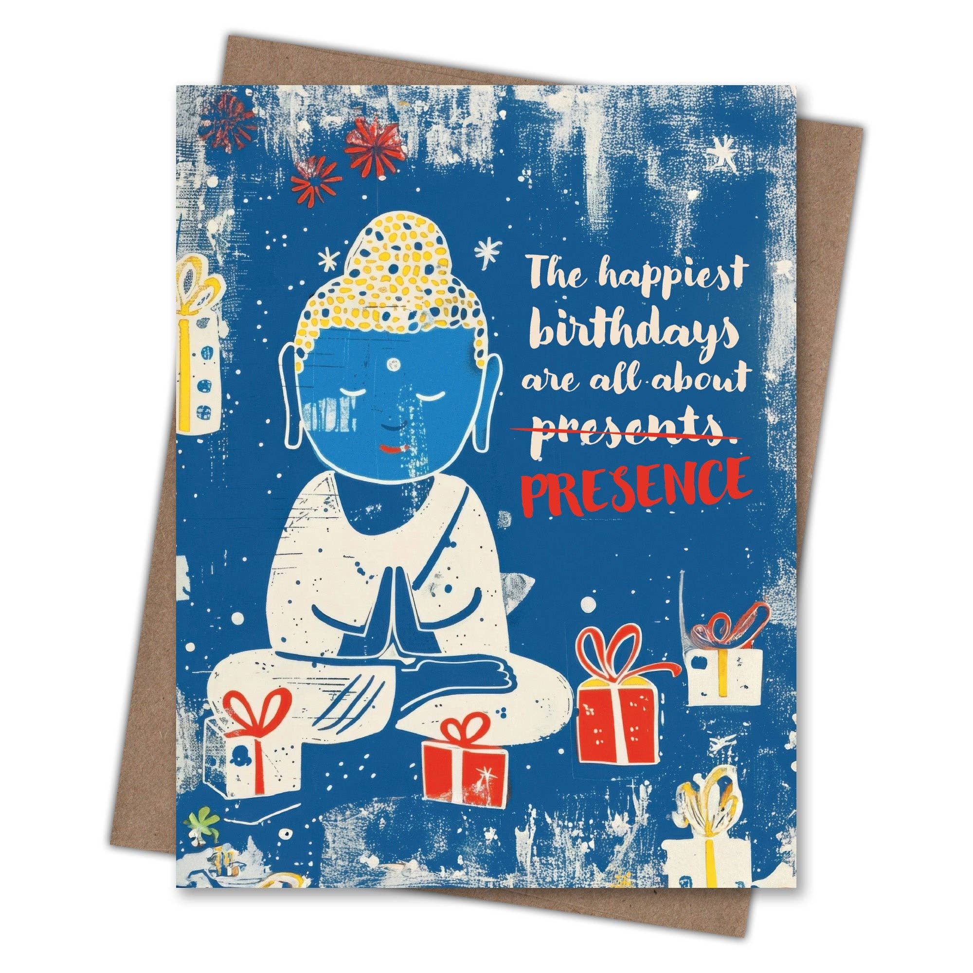 Presence Birthday Card