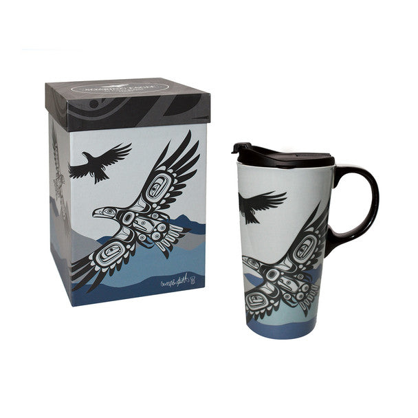 Perfect Mug - Soaring Eagle by Corey Bulpitt