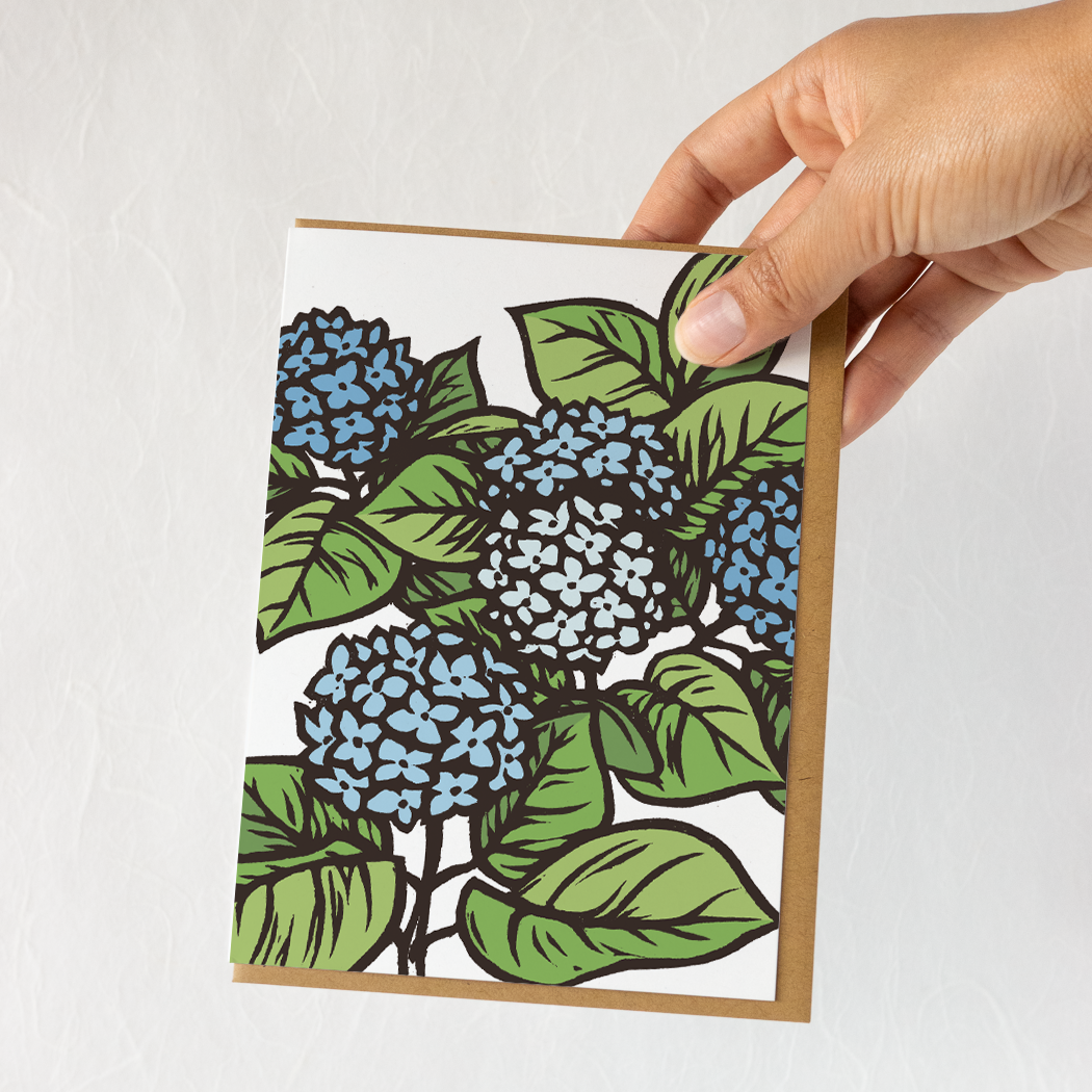 Hydrangea - Card