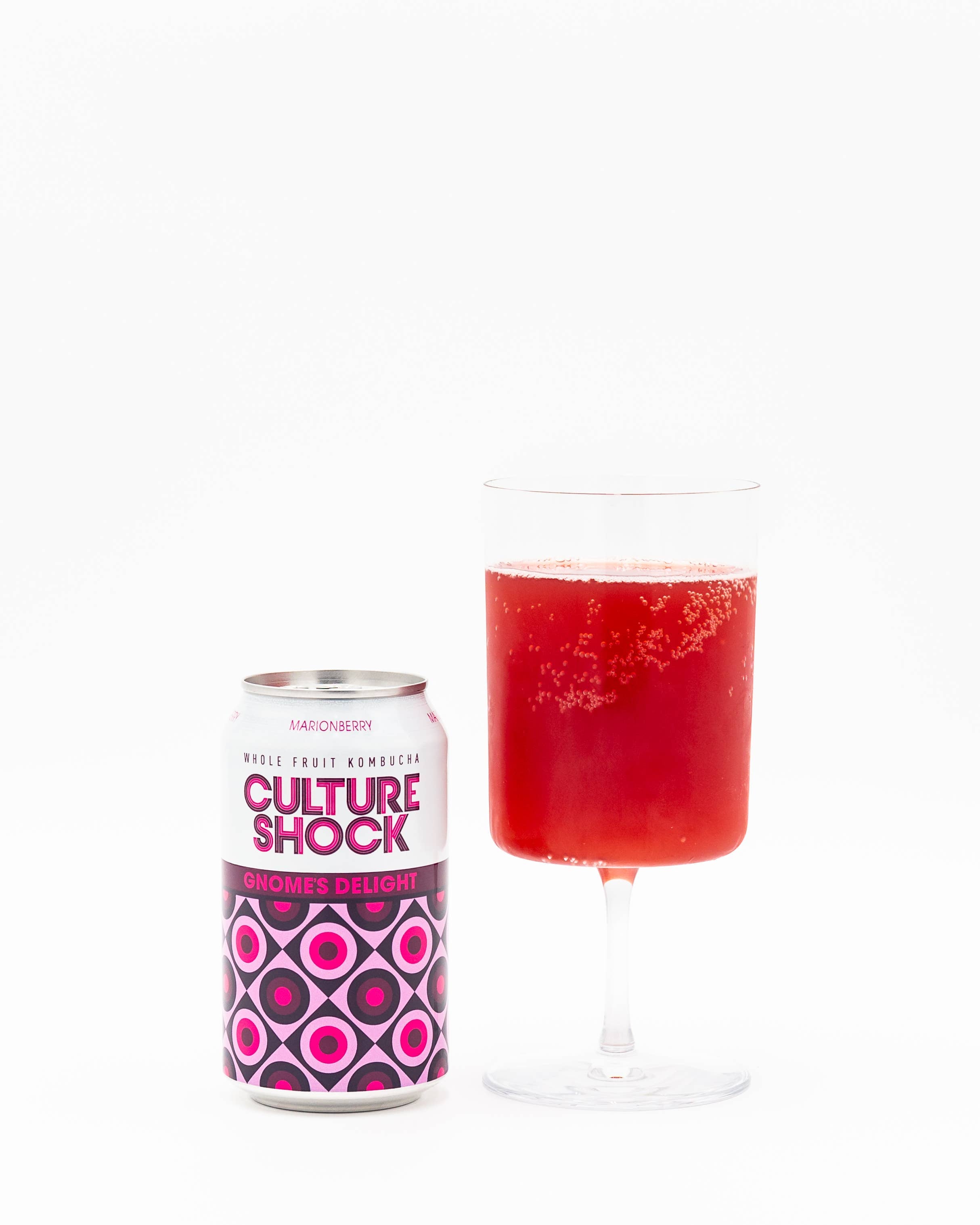 Kombucha, Gnome's Delight, marionberry