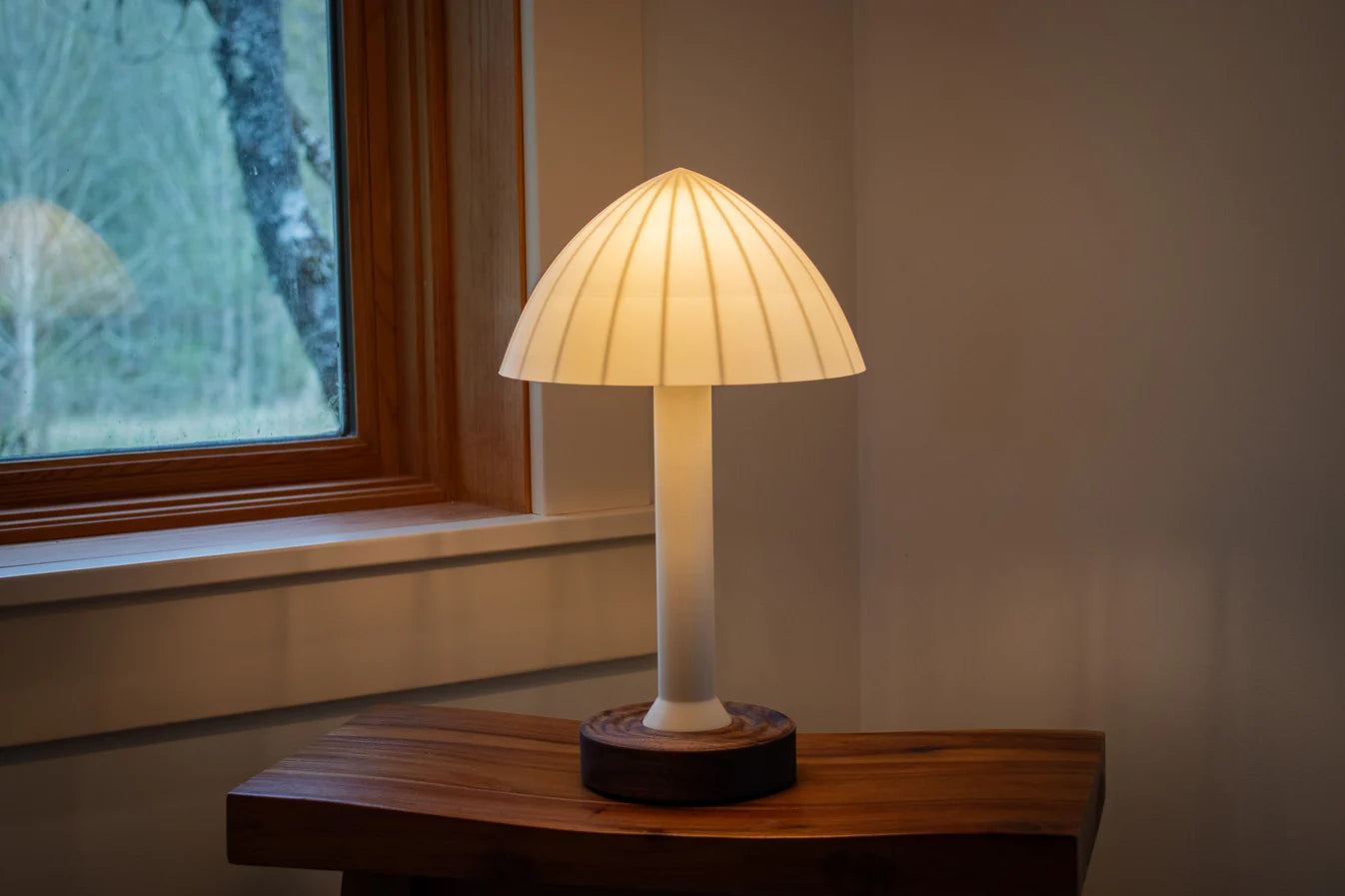 Light of the Woods Mushroom Lamp - Risotto