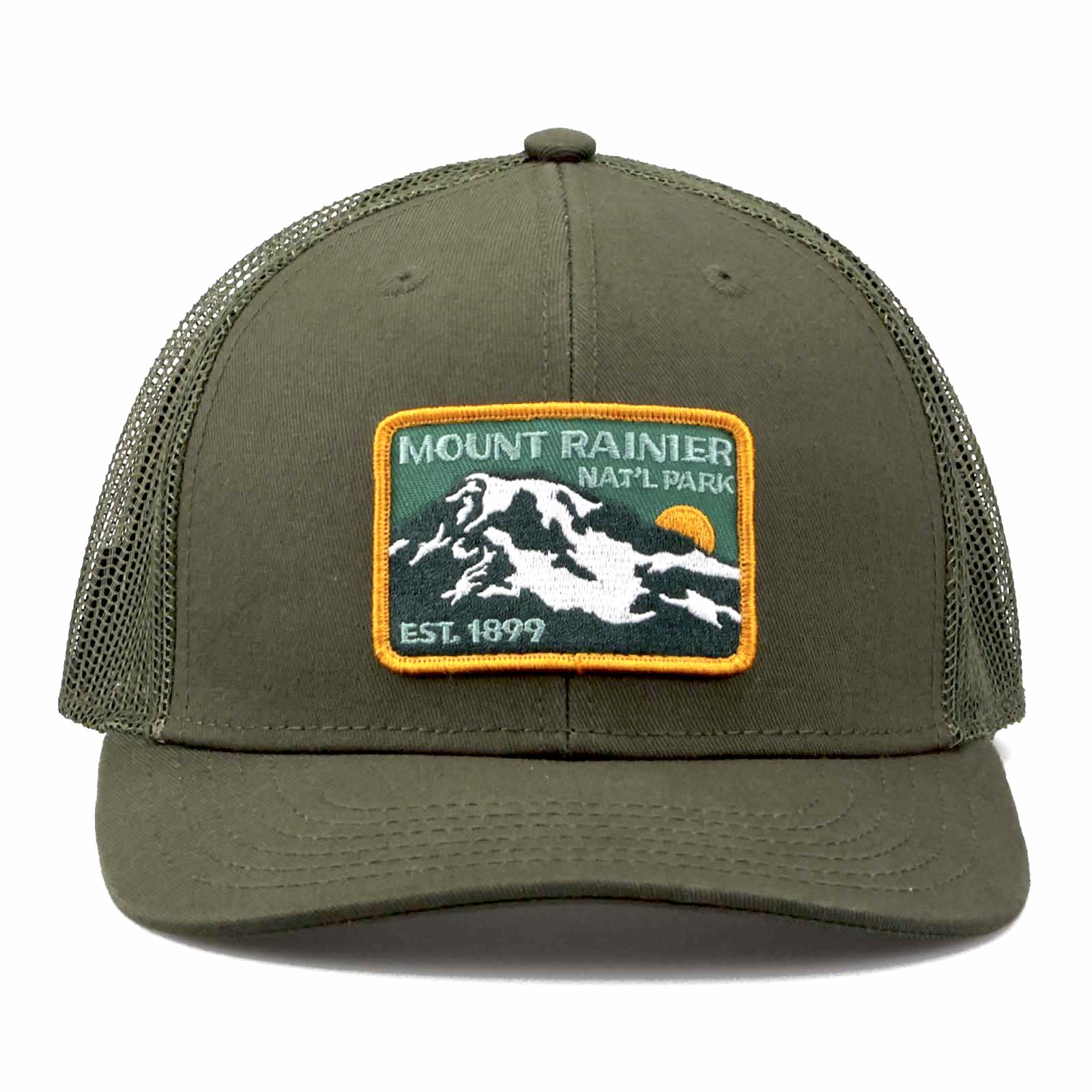 Mount Rainier National Park Est 1899 Trucker Cap