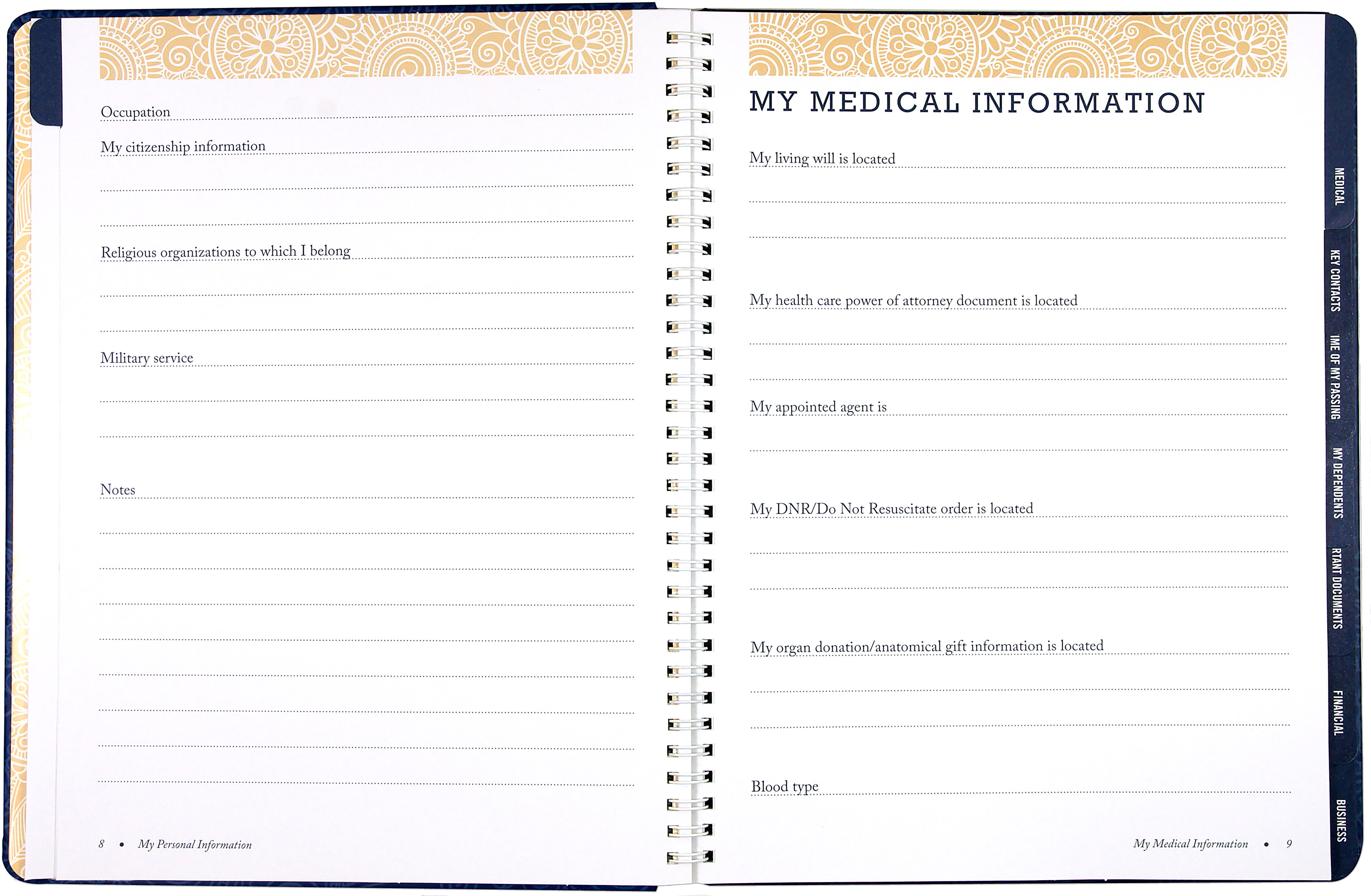 I'm Dead, Now What? Organizer