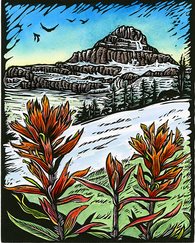 2026 Vitality Woodcut Calendar (6"x12") 