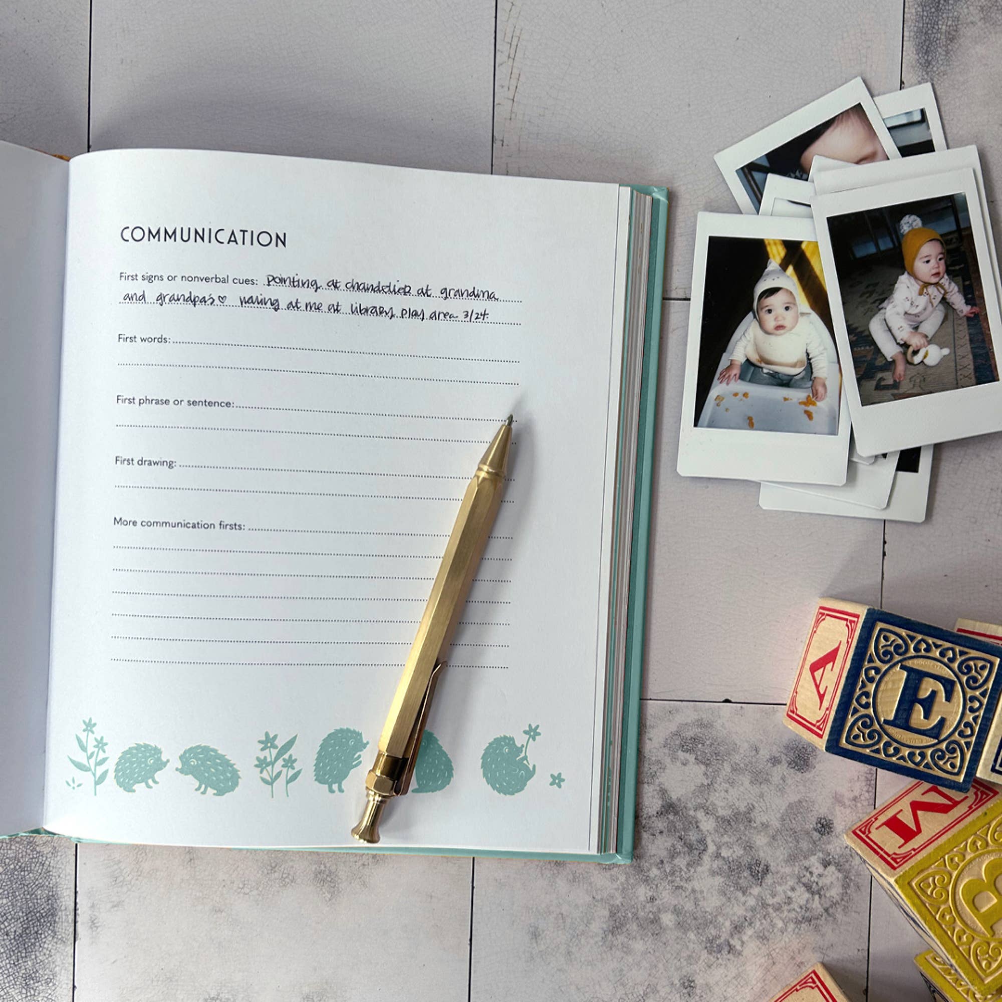 My Baby's Book: A Keepsake Memory Book for Parents