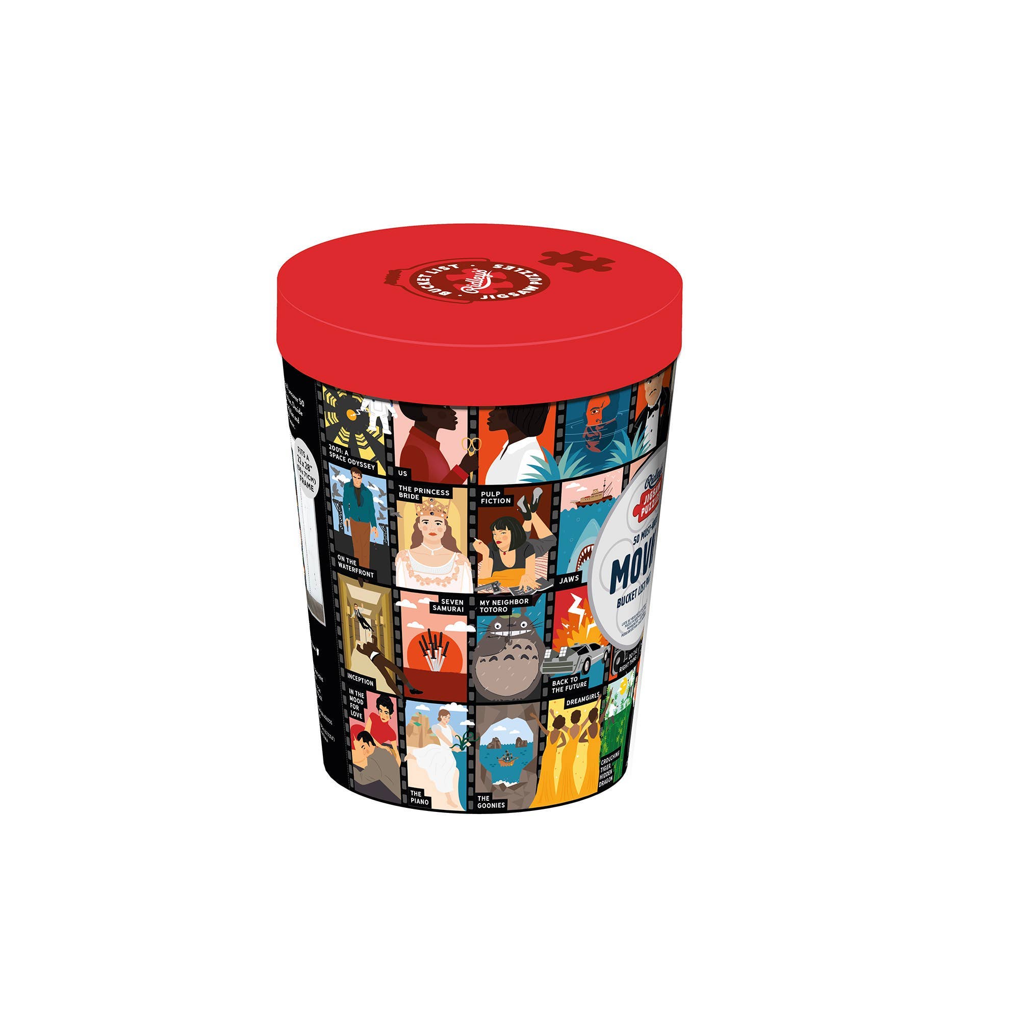 50 Must-Watch Movies Bucket List 1000-Piece Puzzle