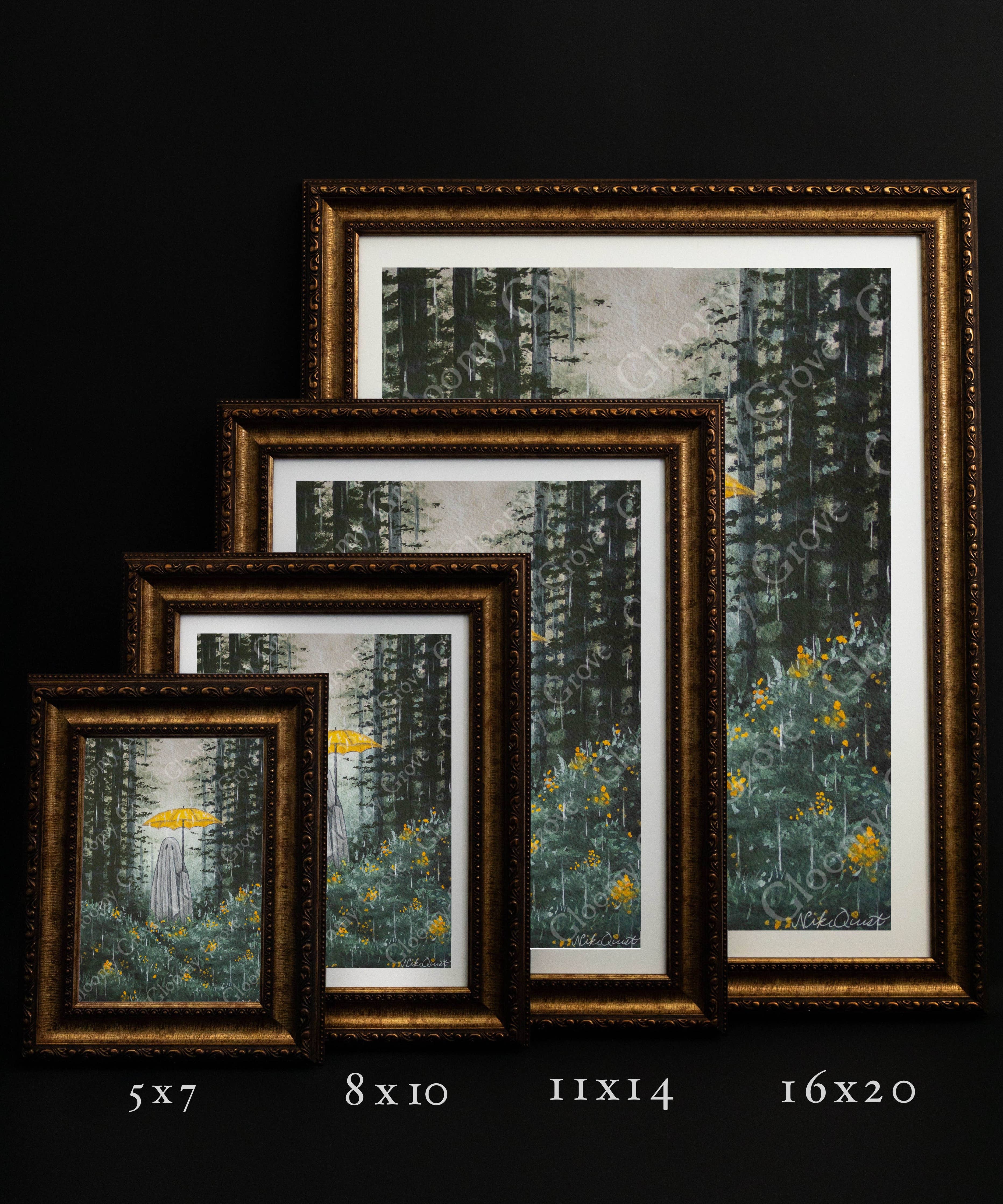 "Melancholy Showers" | Fine Art Print