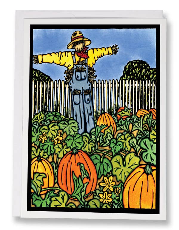 Greeting Card Pumpkin Patch