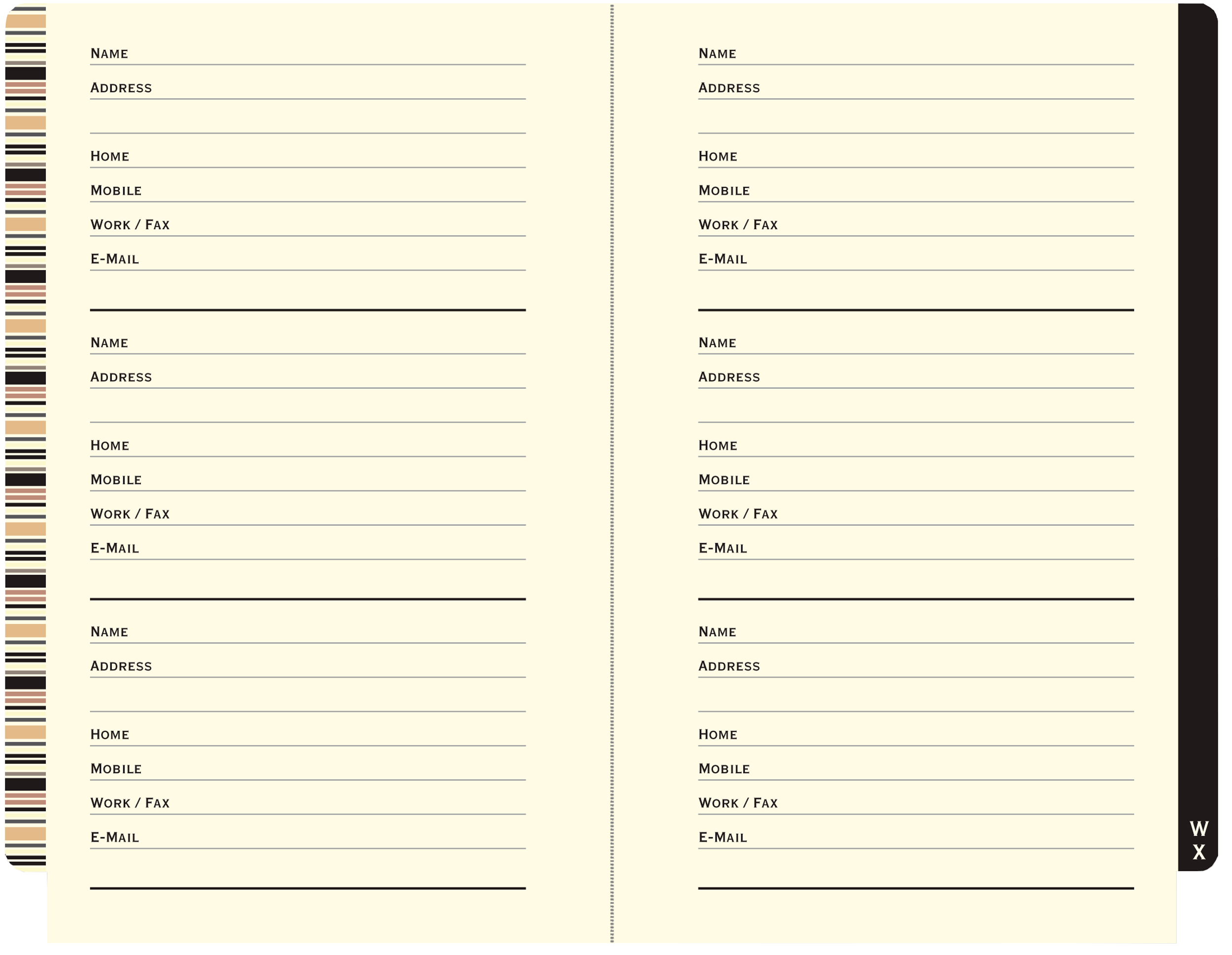 Little Black Book Of Addresses