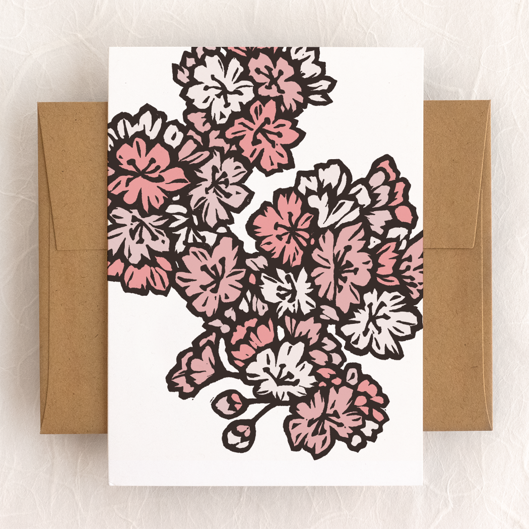 Cherry Blossoms - Card
