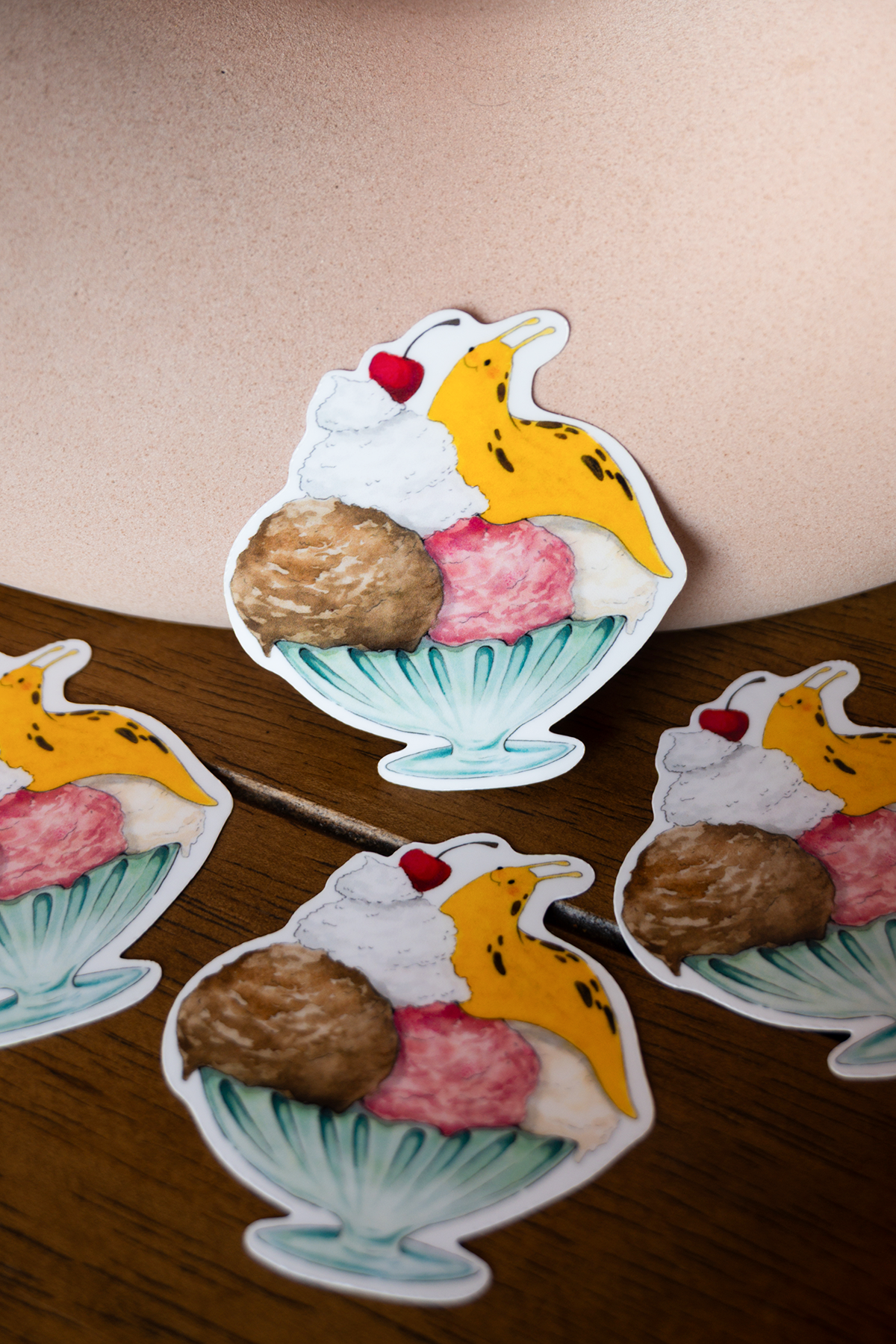 Banana (Slug) Split- Sticker