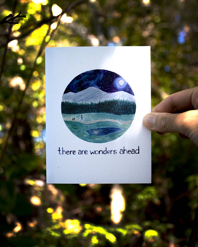 Wonders Ahead Congratulations Card - Graduation Card