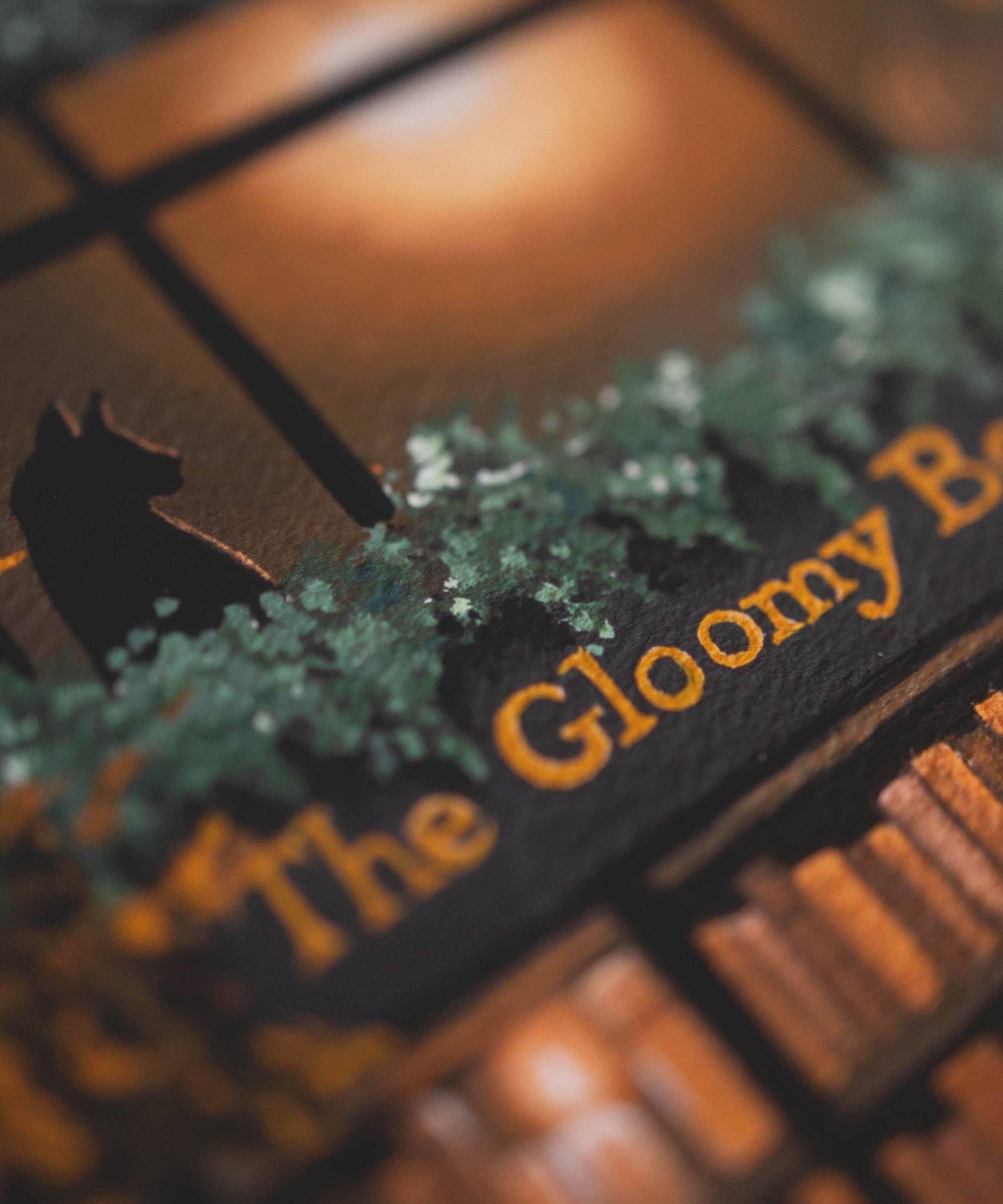 "The Gloomy Bookshop" | Fine Art Print: 8x10