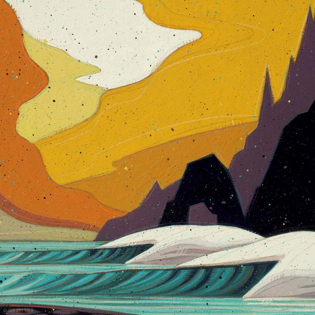 Arch Rock - WHLSL Print: Unframed / 12x12 / Paper - Archival Matte