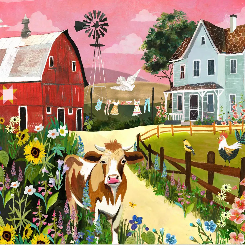 Farm Art Print 8x10