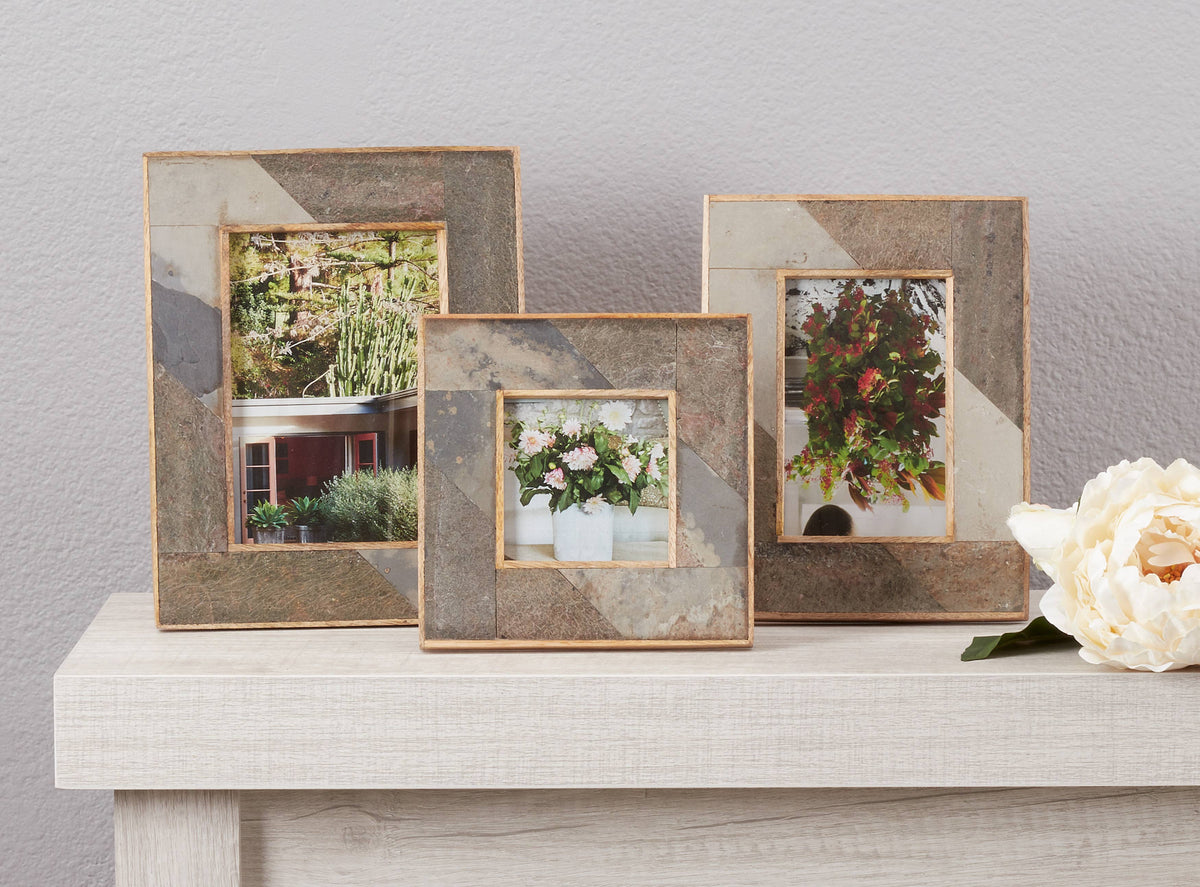 Distressed Slate Frame: Slate / 4x6