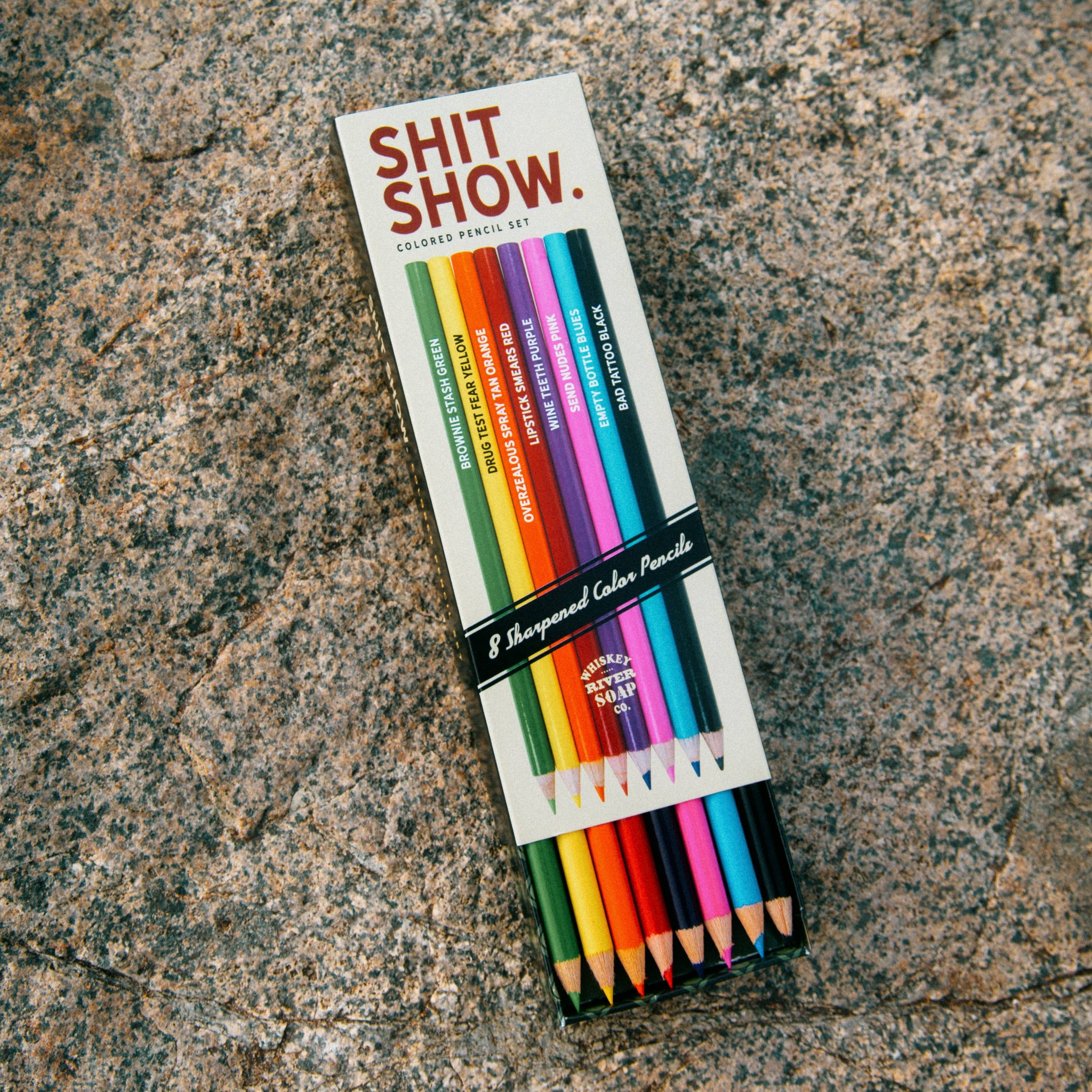 Shit Show Colored Pencils | Funny Pencils | Gift
