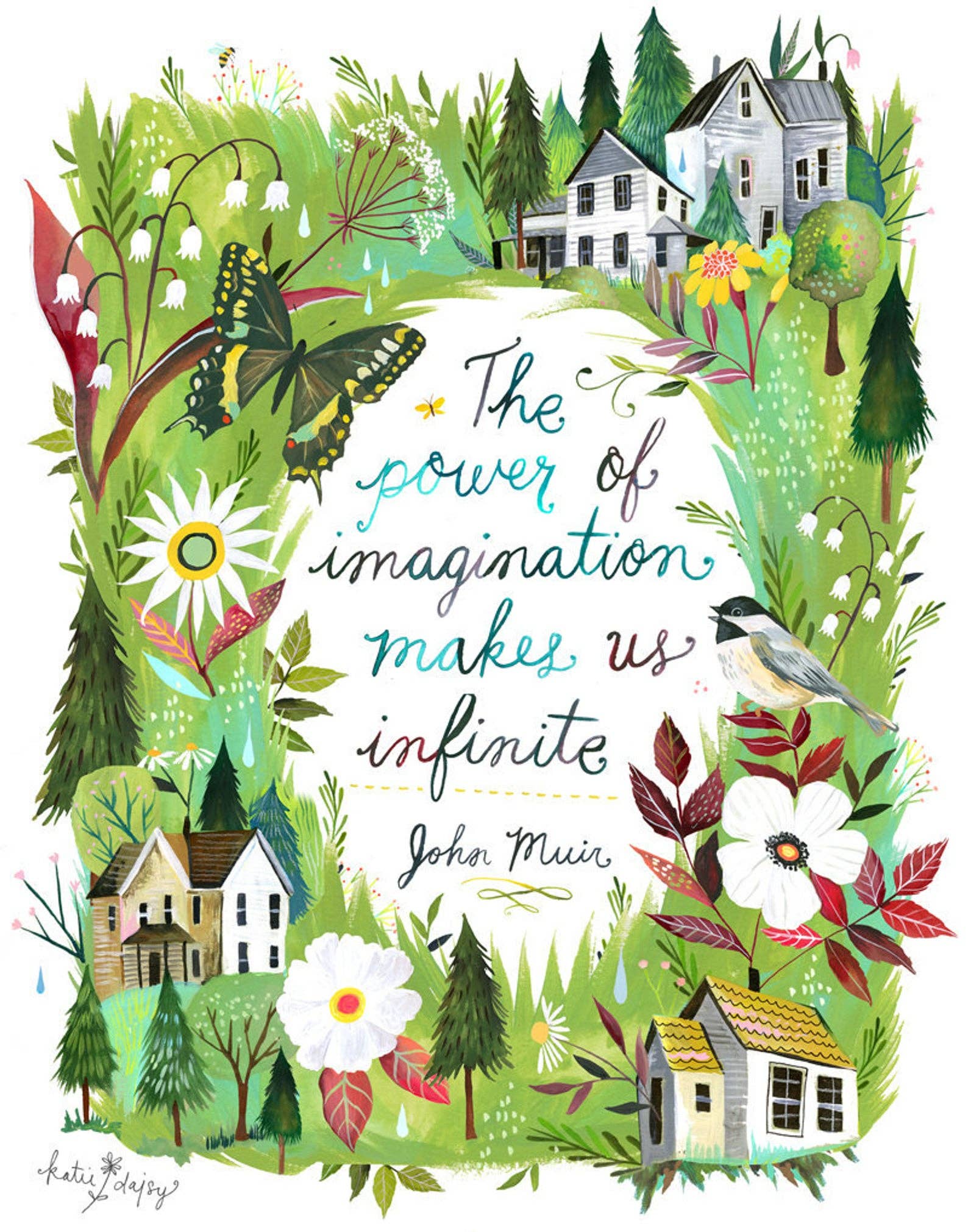 Power of Imagination Print: 8 x 10