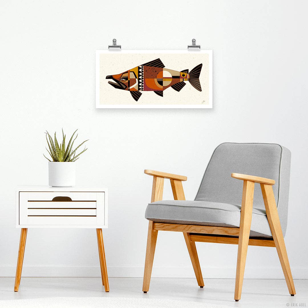 Chinook - WHLSL Print: Unframed / 12x9 / Bamboo Paper