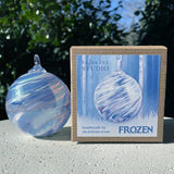 Frozen Glass Ornament by Glass Eye Studio