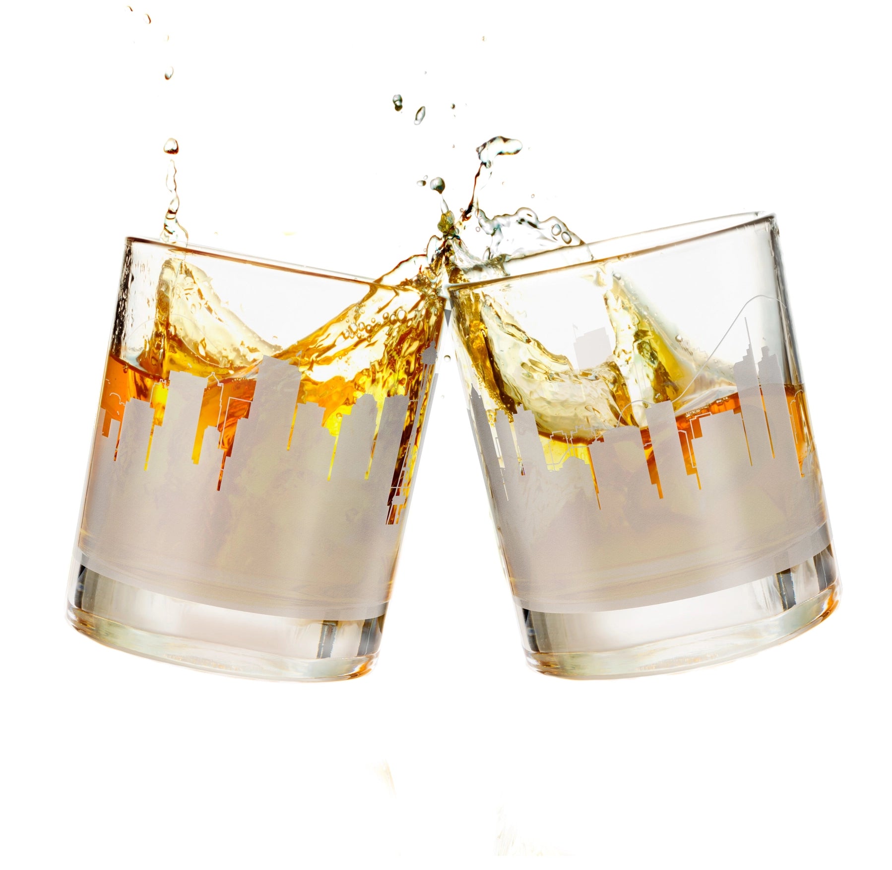Seattle Skyline Whiskey Glass