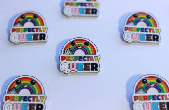 Perfectly Queer Enamel Pin