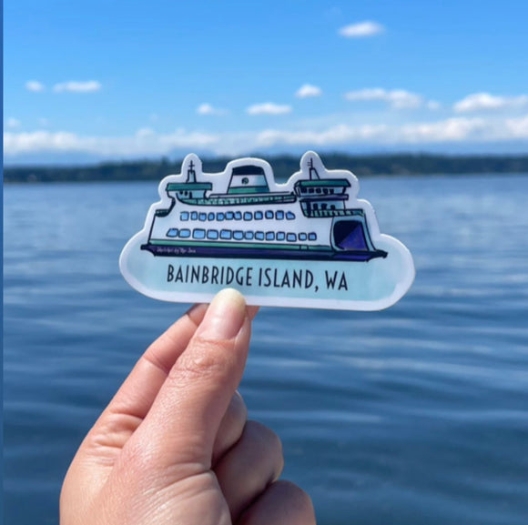 Bainbridge Island Ferry Sticker