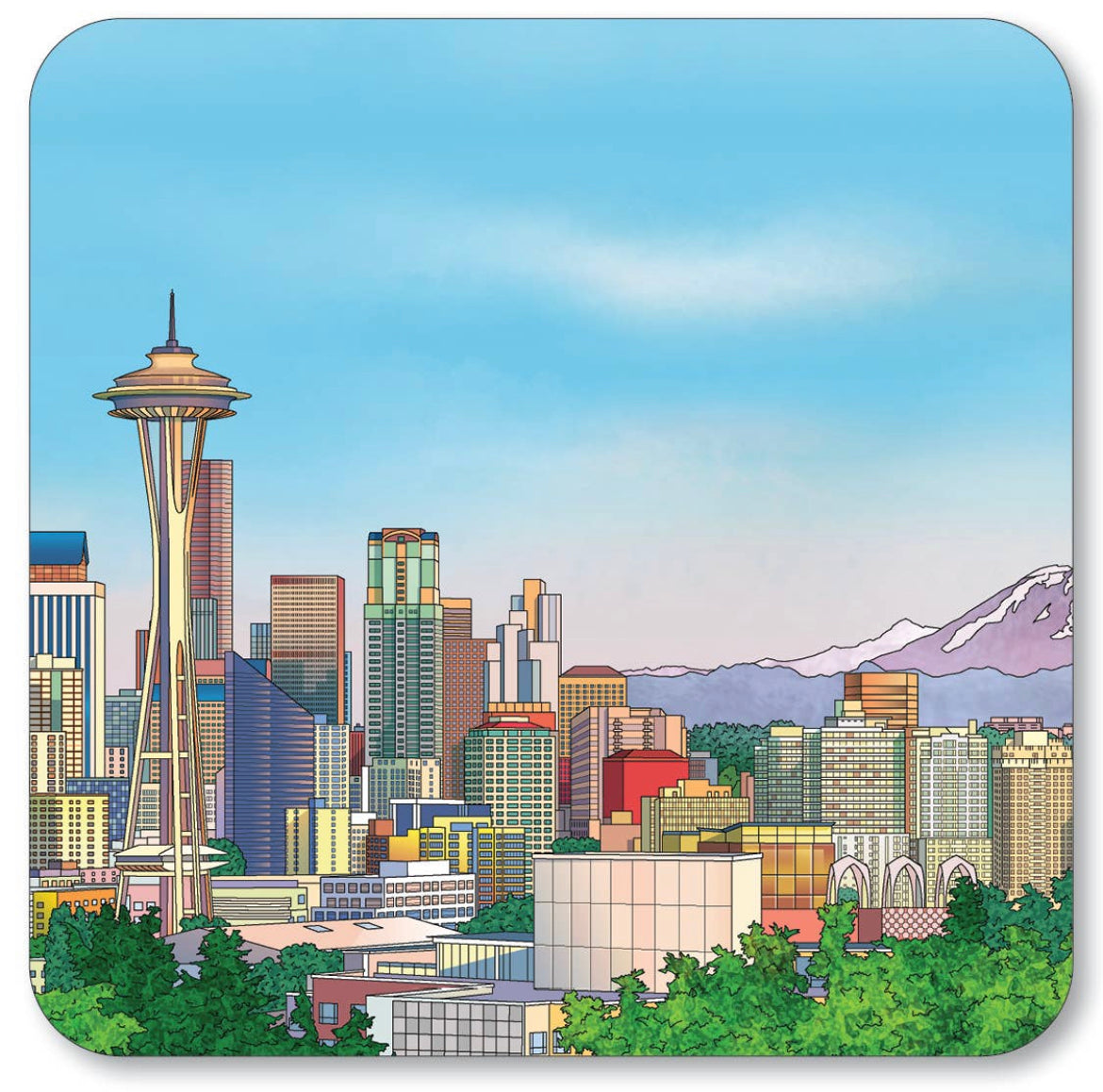 Seattle Skyline Coaster