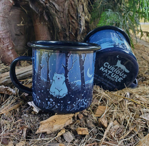 Mystic Forest Night • Enamel Mug