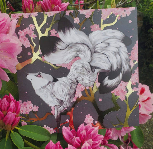 Kitsune Blossom • Art Print