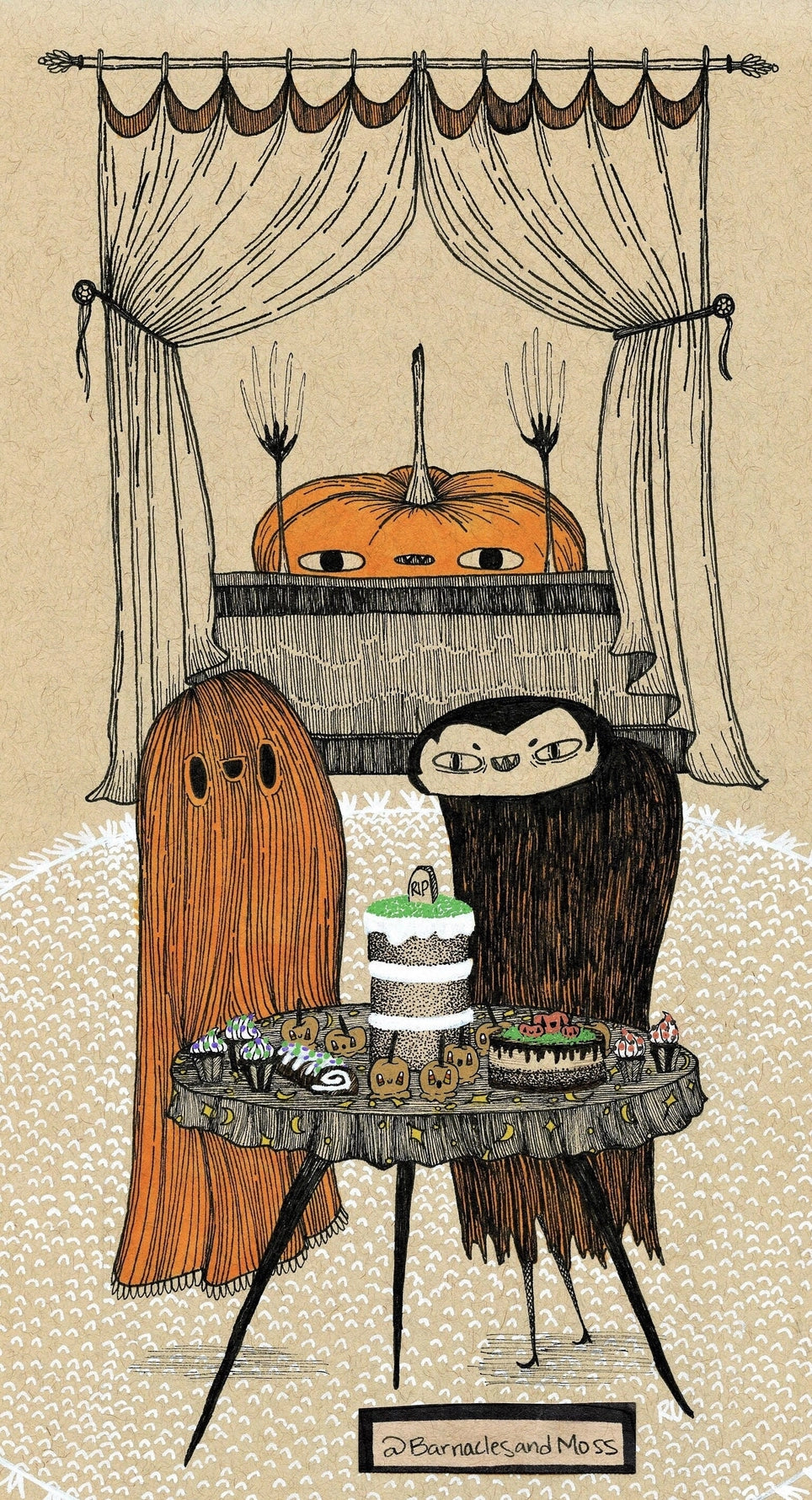Lonely Pumpkin Fine Art Print