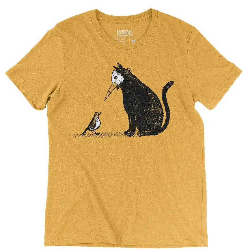 Masked Cat Shirt Unisex Adult