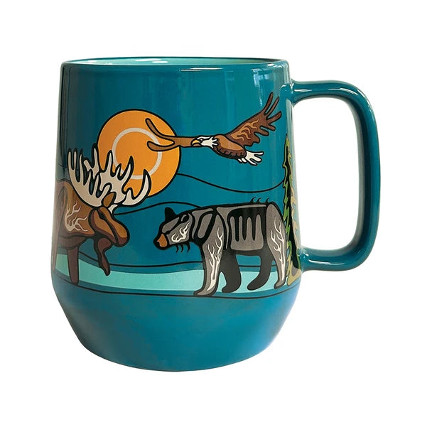 20 oz Big Ceramic Mug - All My Relatives