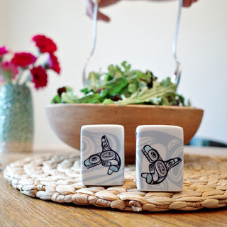 Salt & Pepper Shaker Set - Whale